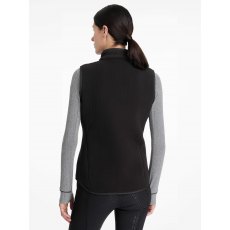 LeMieux Aspen Herringbone Fleece Gilet - Black LeMieux Aspen Herringbone Fleece Gilet - Black