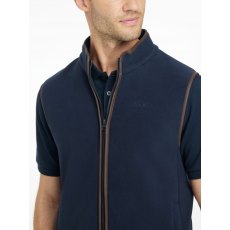 LeMieux Mens Fleece Gilet - Navy