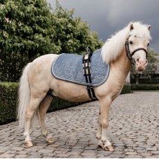 Kentucky Velvet Pony Jumping Pad - Light Blue