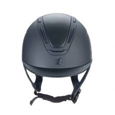 Shires Karben Amity LTHR Riding Hat - Navy Shires Karben Amity LTHR Riding Hat - Navy