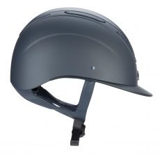 Shires Karben Amity LTHR Riding Hat - Navy Shires Karben Amity LTHR Riding Hat - Navy