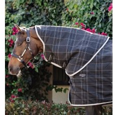 Rhino Rhino Stable Hood - Black/Grey Check Rhino Rhino Stable Hood - Black/Grey Check