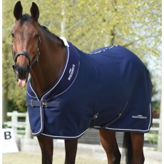 Weatherbeeta Opulence Show Sheet - Navy/Burgundy