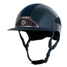Gatehouse Oxer Riding Hat - Regular Peak - Navy Gatehouse Oxer Riding Hat - Regular Peak - Navy