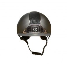 Gatehouse Oxer Riding Hat - Regular Peak - Black