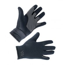 Woof Wear Young Riders Fleece Riding Glove - Black