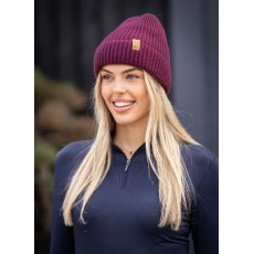 Woof Wear Ribbed Beanie - Plum