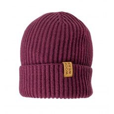 Woof Wear Ribbed Beanie - Plum Woof Wear Ribbed Beanie - Plum