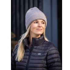 Woof Wear Ribbed Beanie - Stone
