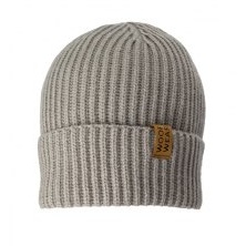 Woof Wear Ribbed Beanie - Stone