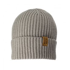 Woof Wear Ribbed Beanie - Stone