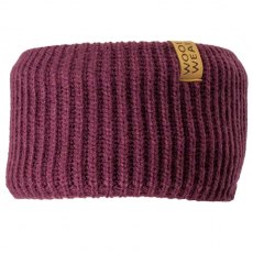 Woof Wear Ribbed Headband - Plum