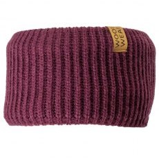 Woof Wear Ribbed Headband - Plum Woof Wear Ribbed Headband - Plum