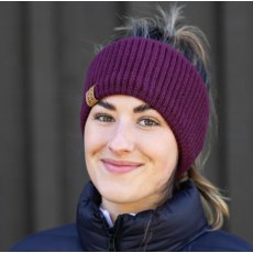 Woof Wear Ribbed Headband - Plum