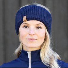 Woof Wear Ribbed Headband - Navy