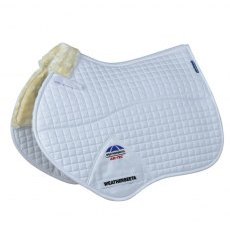 Weatherbeeta Air-Tec Comfy Fleece Jump Pad - White/Natural