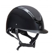 Shires Karben Amity SPKL Riding Hat - Black Shires Karben Amity SPKL Riding Hat - Black