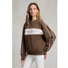 Holland Cooper Equestrian Crew Neck Sweat - Chestnut Holland Cooper Equestrian Crew Neck Sweat - Chestnut