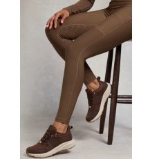 Holland Cooper Burghley Waterproof Trainer - Chestnut