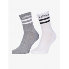 LeMieux Crew Socks - White LeMieux Crew Socks - White