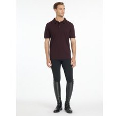 LeMieux Men's Classique Polo Shirt - Damson LeMieux Men's Classique Polo Shirt - Damson