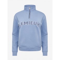 LeMieux Kelsie Quarter Neck Sweat - Powder Blue LeMieux Kelsie Quarter Neck Sweat - Powder Blue