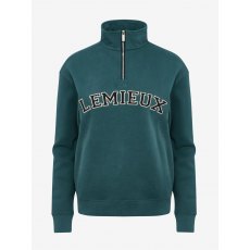 LeMieux Kelsie Quarter Neck Sweat - Jungle LeMieux Kelsie Quarter Neck Sweat - Jungle