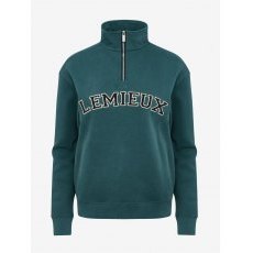 LeMieux Kelsie Quarter Neck Sweat - Jungle LeMieux Kelsie Quarter Neck Sweat - Jungle