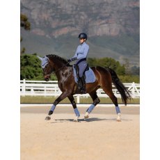 LeMieux Suede Dressage Square - Powder Blue