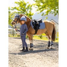 LeMieux Mini Suede Close Contact Square - Powder Blue