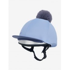 LeMieux Classique Pom Hat Silk - Powder Blue LeMieux Classique Pom Hat Silk - Powder Blue