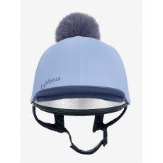 LeMieux Classique Pom Hat Silk - Powder Blue LeMieux Classique Pom Hat Silk - Powder Blue