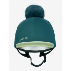 LeMieux Classique Pom Hat Silk - Jungle LeMieux Classique Pom Hat Silk - Jungle