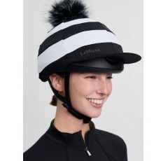 LeMieux Derby Pom Hat Silk - Black