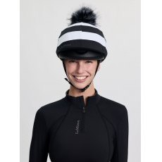 LeMieux Derby Pom Hat Silk - Black