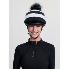 LeMieux Derby Pom Hat Silk - Black