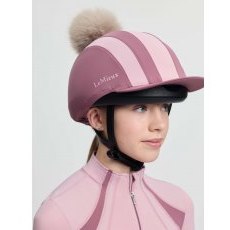 LeMieux Tempo Pom Hat Silk - Mallow LeMieux Tempo Pom Hat Silk - Mallow