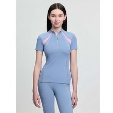 LeMieux Young Rider Mia Mesh Base Layer - Powder Blue LeMieux Young Rider Mia Mesh Base Layer - Powder Blue