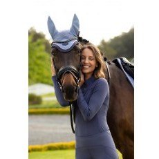 LeMieux Loire Fly Hood - Powder Blue LeMieux Loire Fly Hood - Powder Blue