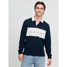 LeMieux Men's Rugby Shirt - Navy