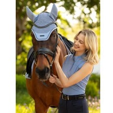 LeMieux Essence Acoustic Fly Hood - Powder Blue LeMieux Essence Acoustic Fly Hood - Powder Blue