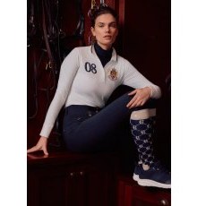 Holland Cooper Riding Sock (2 Pack) - Navy Stone Holland Cooper Riding Sock (2 Pack) - Navy Stone