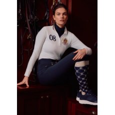 Holland Cooper Riding Sock (2 Pack) - Navy Stone