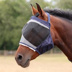Shires FlyGuard Pro Fine Mesh Earless Fly Mask Shires FlyGuard Pro Fine Mesh Earless Fly Mask