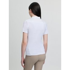 LeMieux Junior Short Sleeve Primrose Show Shirt - White