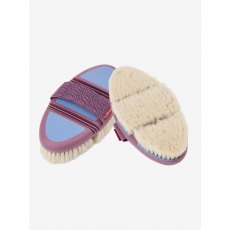 LeMieux Flexi Goats Hair Body Brush - Powder Blue