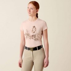 Ariat Youth Etheral Equine T-Shirt - Sepia Rose