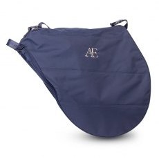Shires Aubrion Equestrian Saddle Bag - Navy Shires Aubrion Equestrian Saddle Bag - Navy