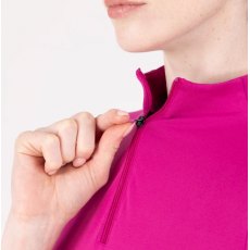 Shires Aubrion React Short Sleeve Base Layer - Fuchsia