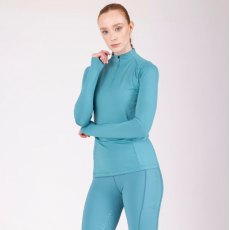 Shires Aubrion React Long Sleeve Base Layer - Haze